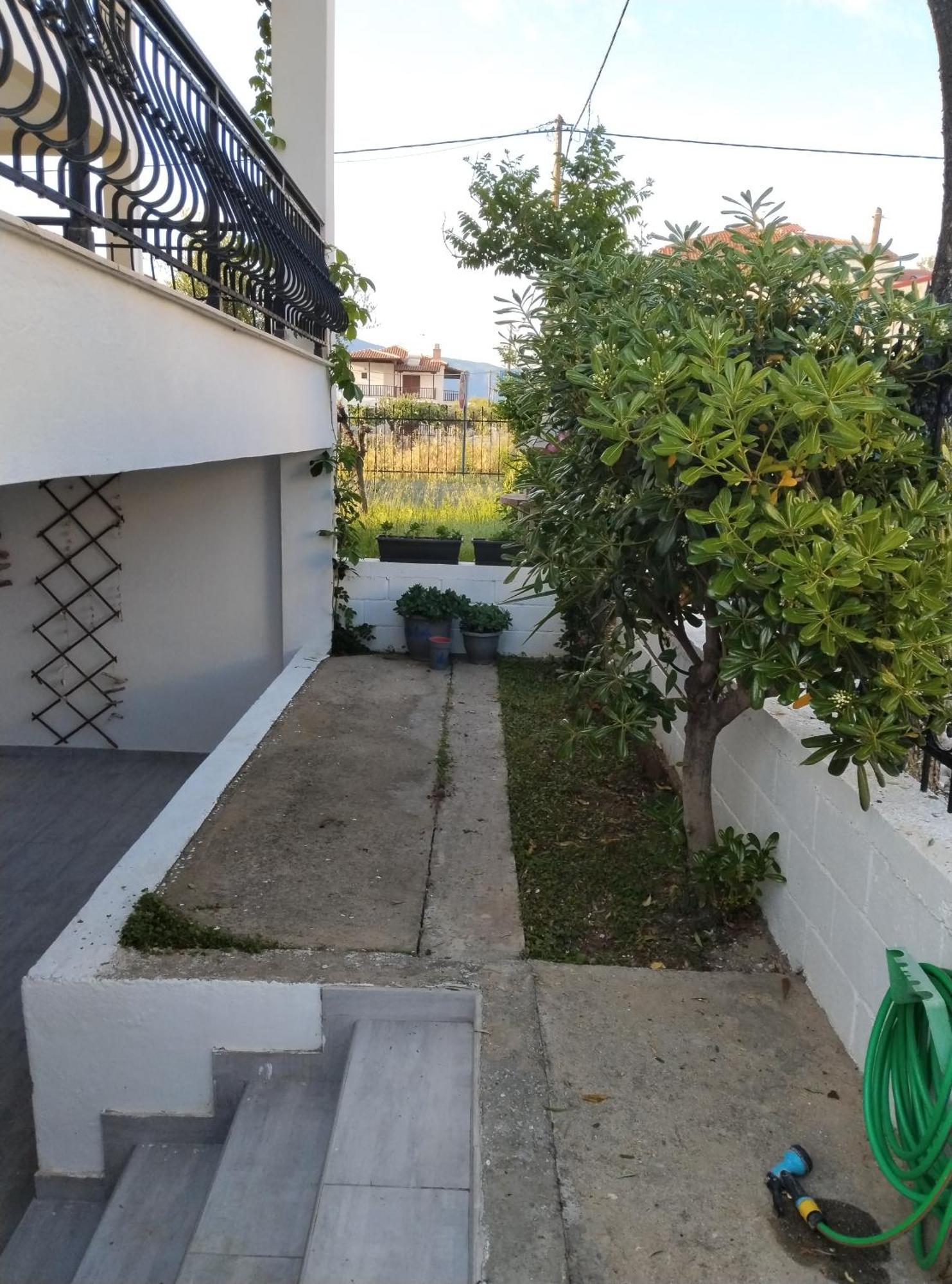 Vrasná Θαλασσινή Αυραヴィラ エクステリア 写真